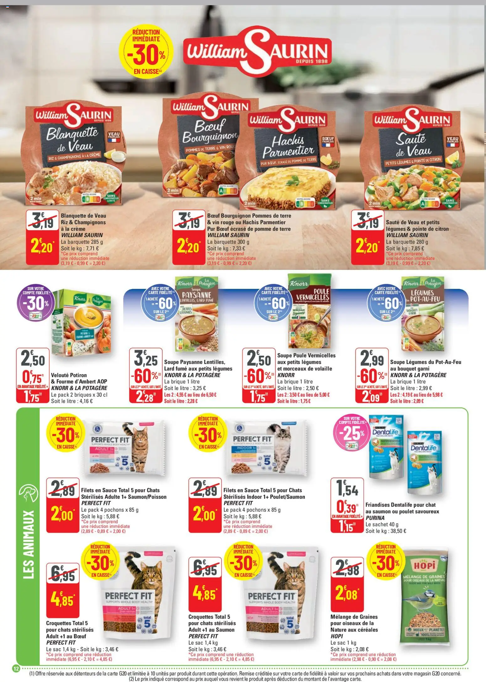 {H1} | Page: 12 | Produits: Pomme, Pomme de terre, Briques, Crème