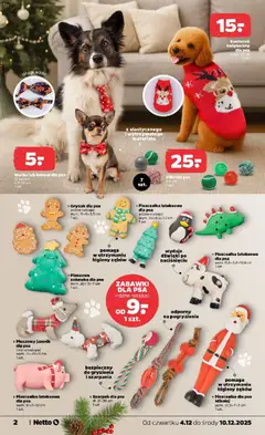 Pogląd oferty "Netto gazetka - Non Food" - ważna od 04.12.2025 | Strona: 2 | Produkty: Zabawka dla psa