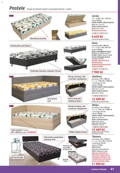 Náhled letáku ORFA nábytek katalog 2025-2026 od 01.10.2025 | Strana: 61 | Produkty: Káva, Postele, Matrace, Rošt
