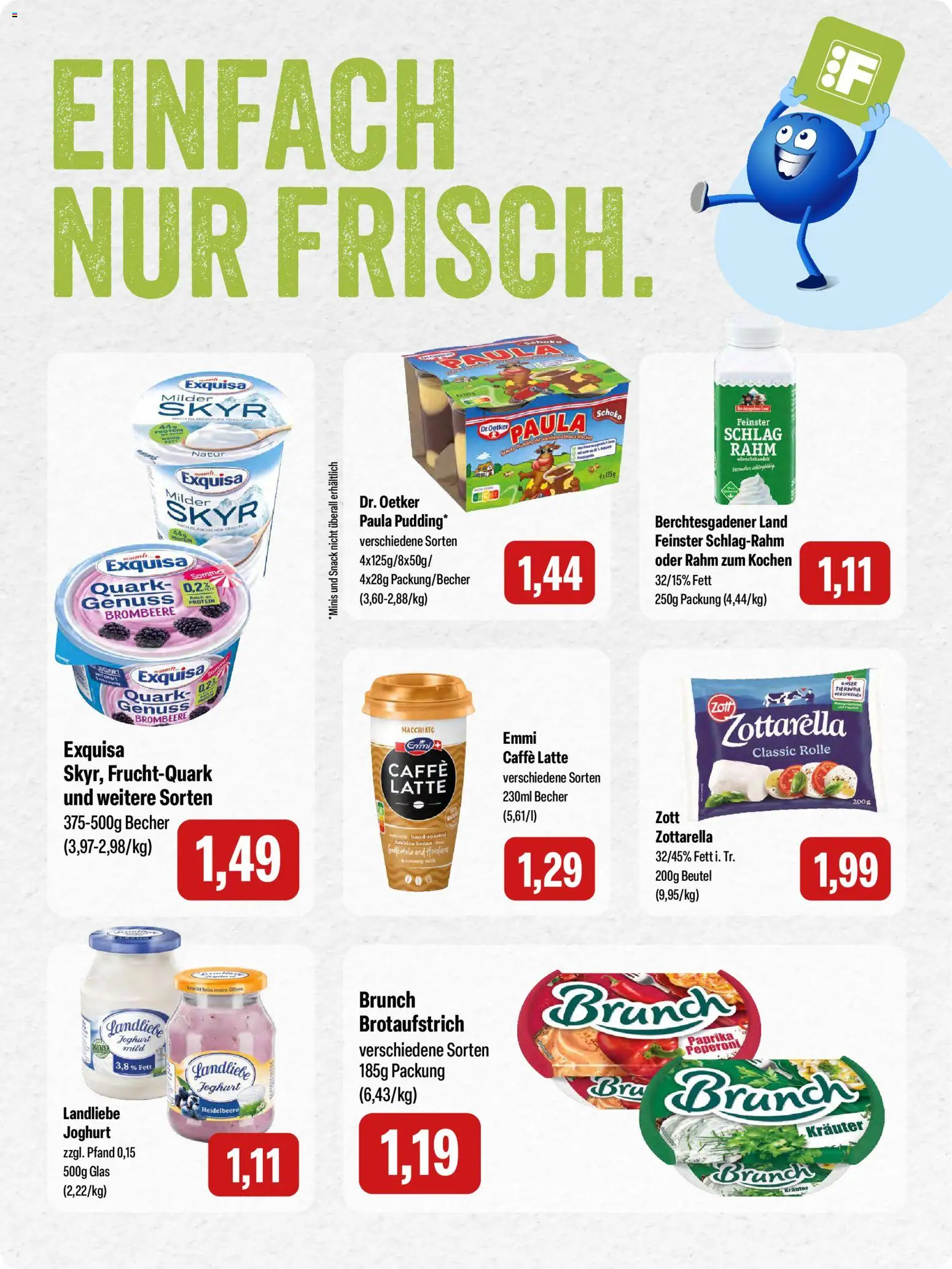 Feneberg Angebote – gültig ab 19.03.2026 | Seite: 6 | Produkte: Joghurt, Skyr, Exquisa, Paprika