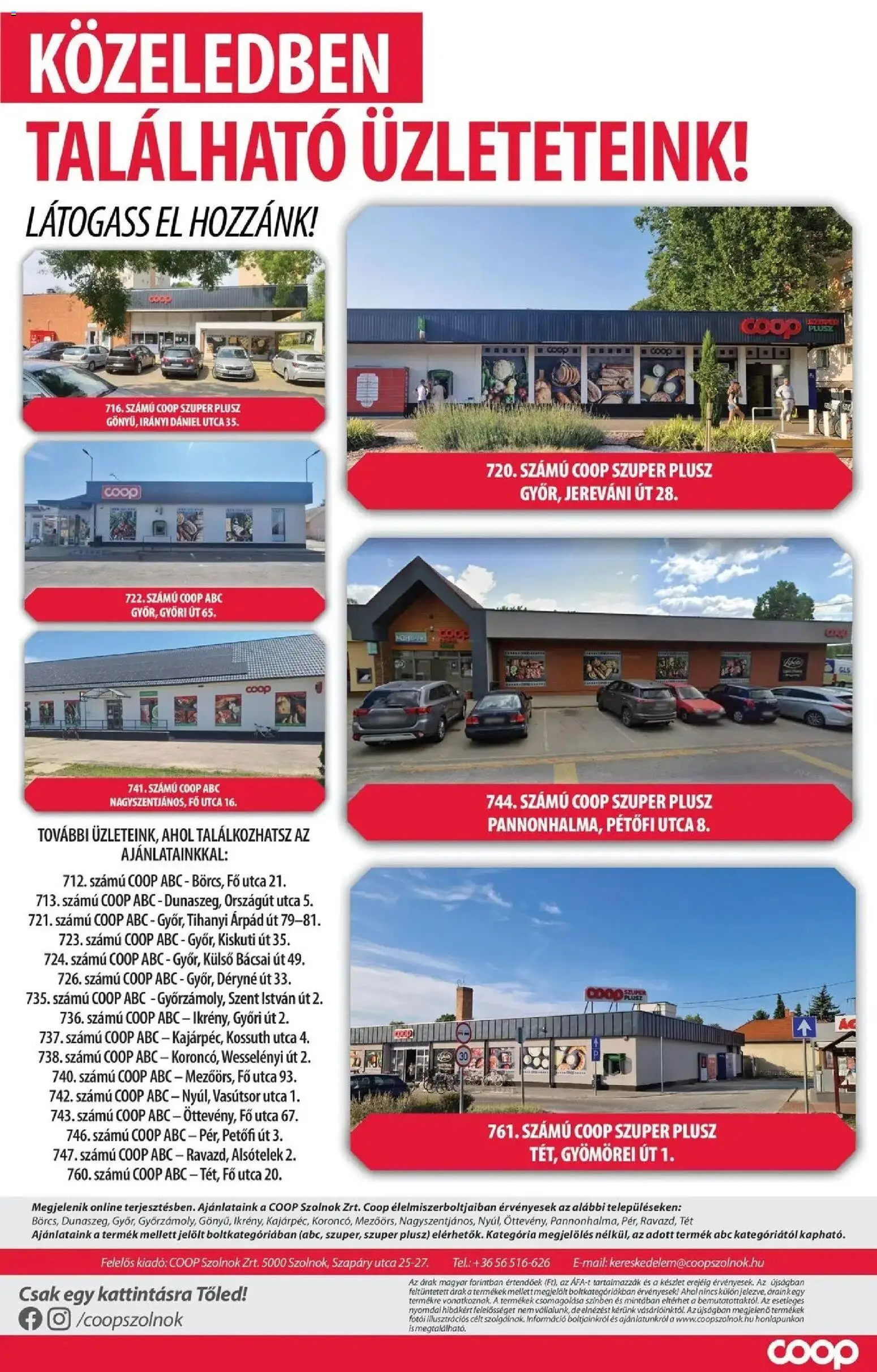 COOP Szolnok akciós ujság - amely érvényes a következő dátumtól: 09.04.2026 | Oldal: 4
