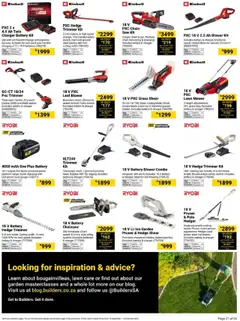 Builders specials catalogue – valid from 16.09.2025 | Page: 21