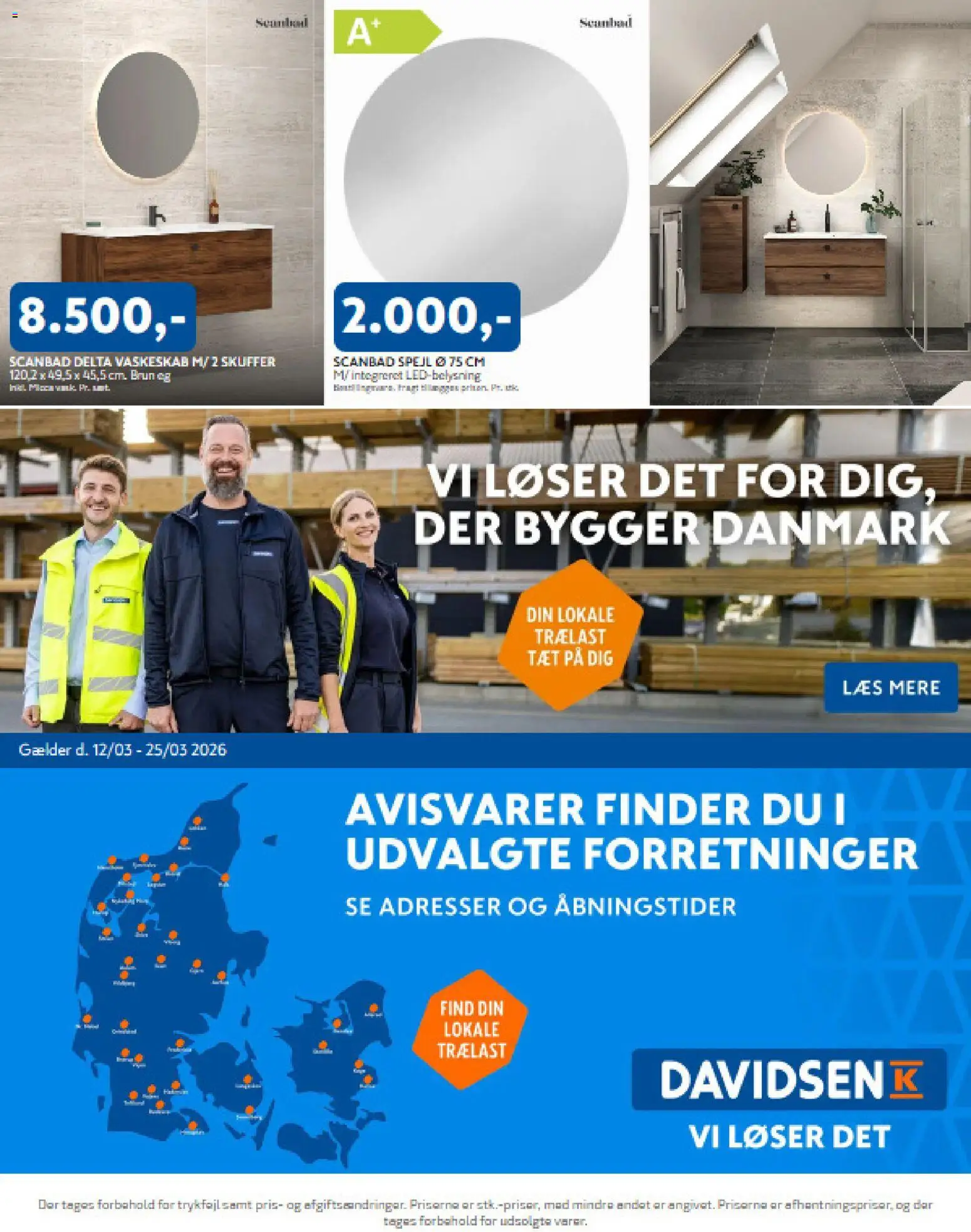 Davidsen tilbudsavis – gyldig fra 12.03.2026 | Side: 32 | Produkter: Spejl