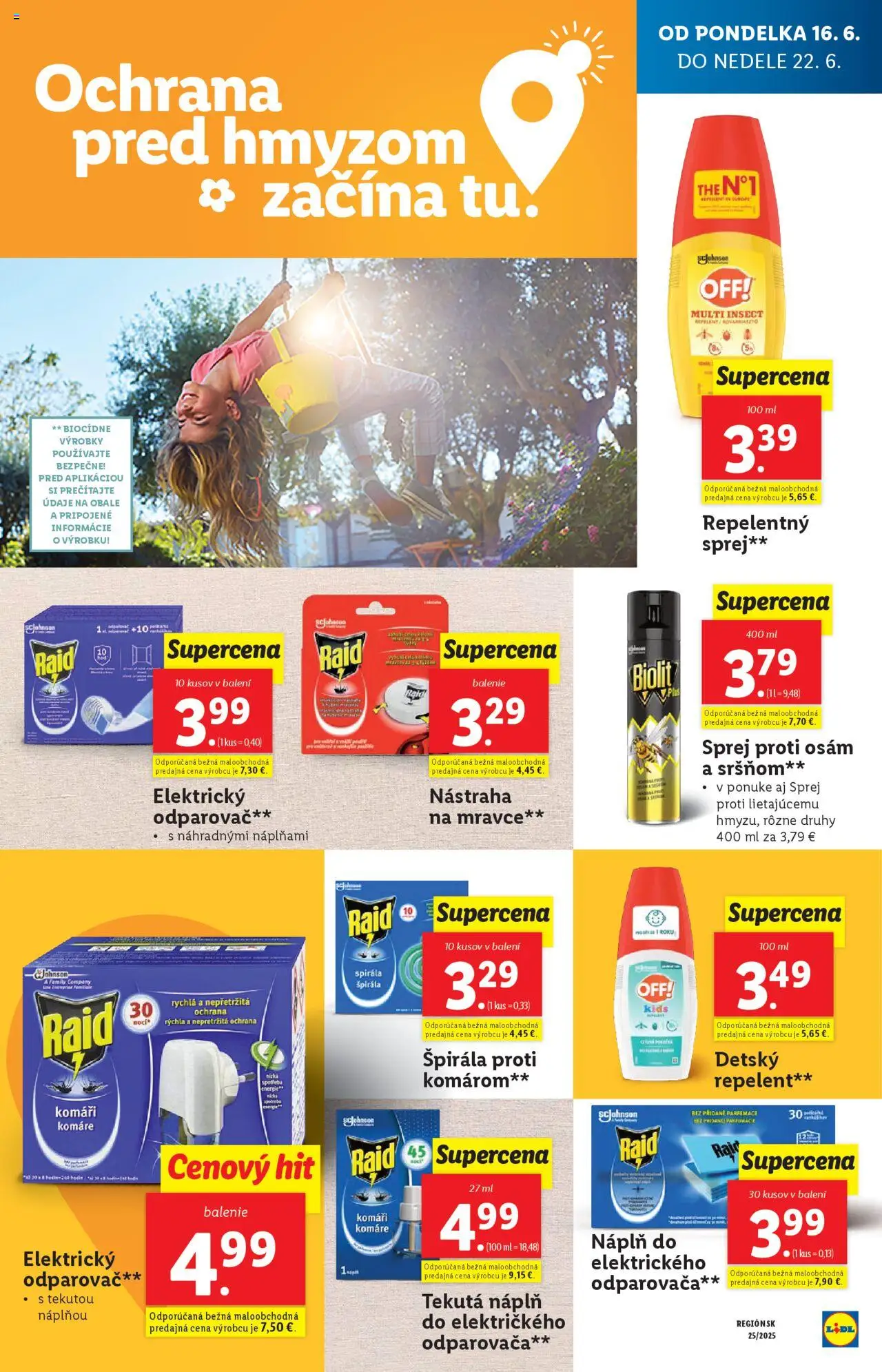 Lidl leták │ platný od 16.06.2025 | Strana: 41 | Produkty: Raid