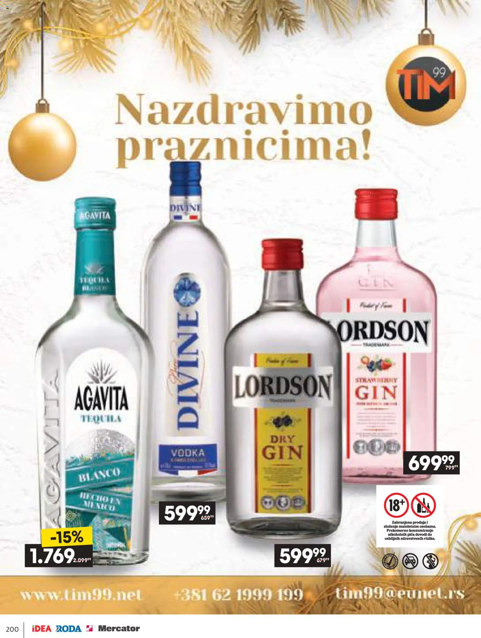 Idea katalog - važi od 11.12.2025 | Strana: 200 | Proizvode: Vodka, Pica