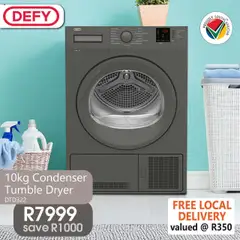 Tafelberg Furnishers Specials │ valid from 24.07.2025 | Page: 6 | Products: Dryer, Tumble dryer