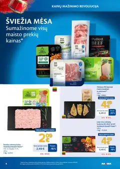 MAXIMA leidinys galioja nuo 03.03.2026 | Puslapis: 8 | Prekių: Vištienos, Kiaulienos, Viščiukų, Vištiena