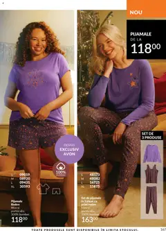 Ofertele Avon valabile de la 01.10.2025 | Pagină: 169 | Produse: Pijamale