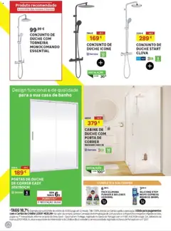 Pré-visualização Leroy Merlin Catálogo válido de 02.10.2025 | Página: 7 | Produtos: Porta, Banco, Torneira, Casa de banho