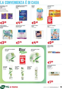 Anteprima del volantino PAM Occasioni Extra catalogo valido a partire dal 12.02.2026 | Pagina: 18 | Prodotti: Rasoio, Freezer, Asciugatutto, Carta forno