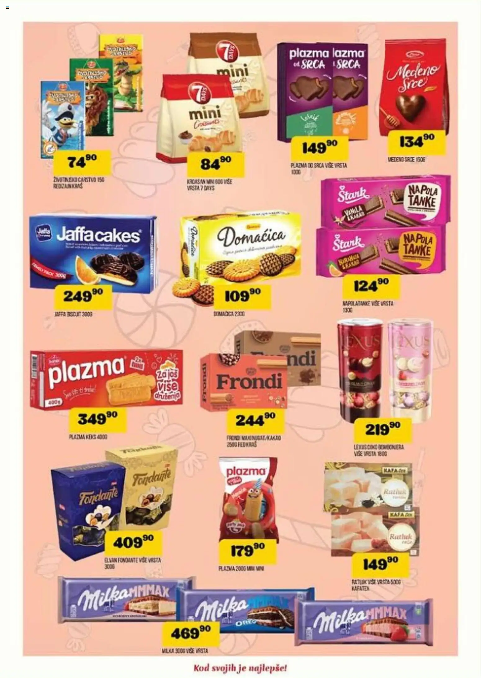 VP Dima katalog - važi od 23.10.2025 | Strana: 9 | Proizvode: Milka, Keks, Plazma, Kafa