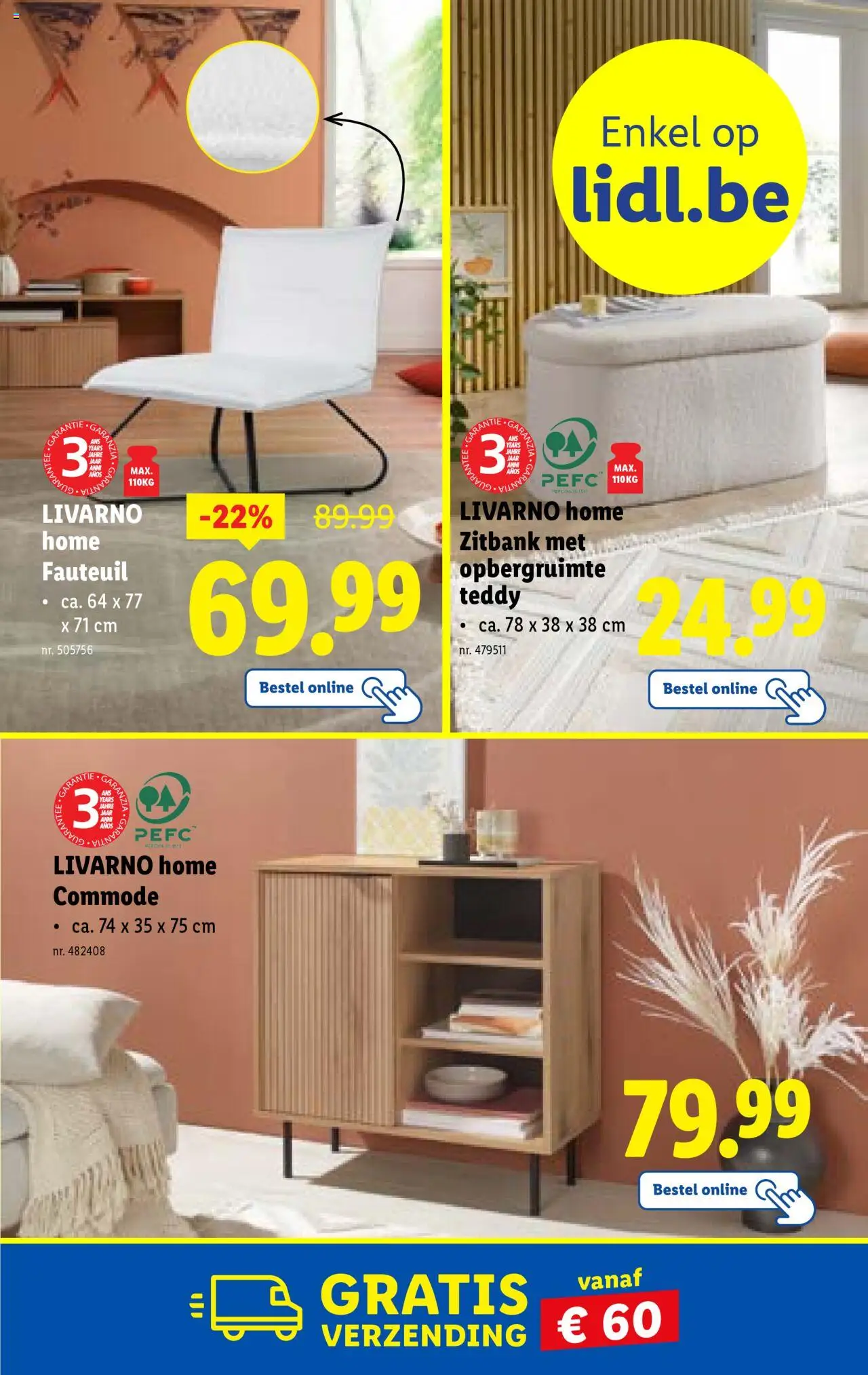  | Pagina: 11 | Producten: Fauteuil, Zitbank