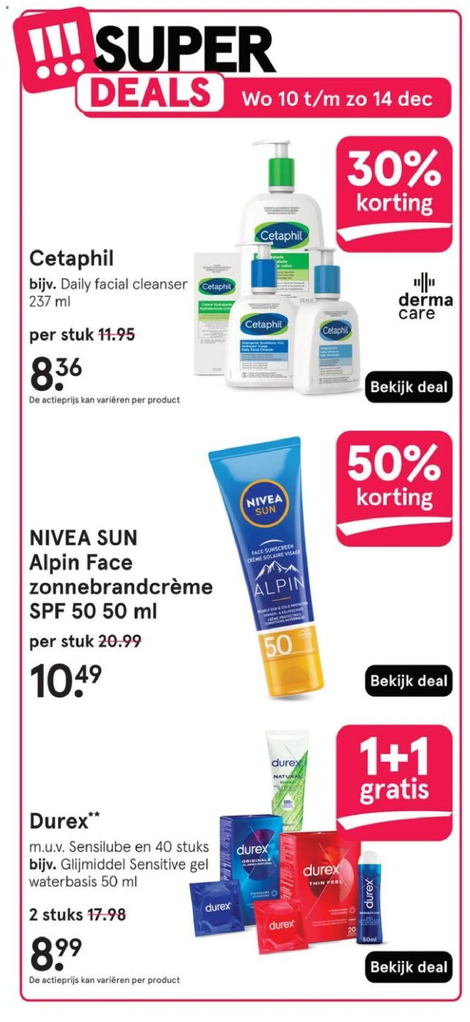 {H1} | Pagina: 6 | Producten: Kan, Gel, Zonnebrandcrème