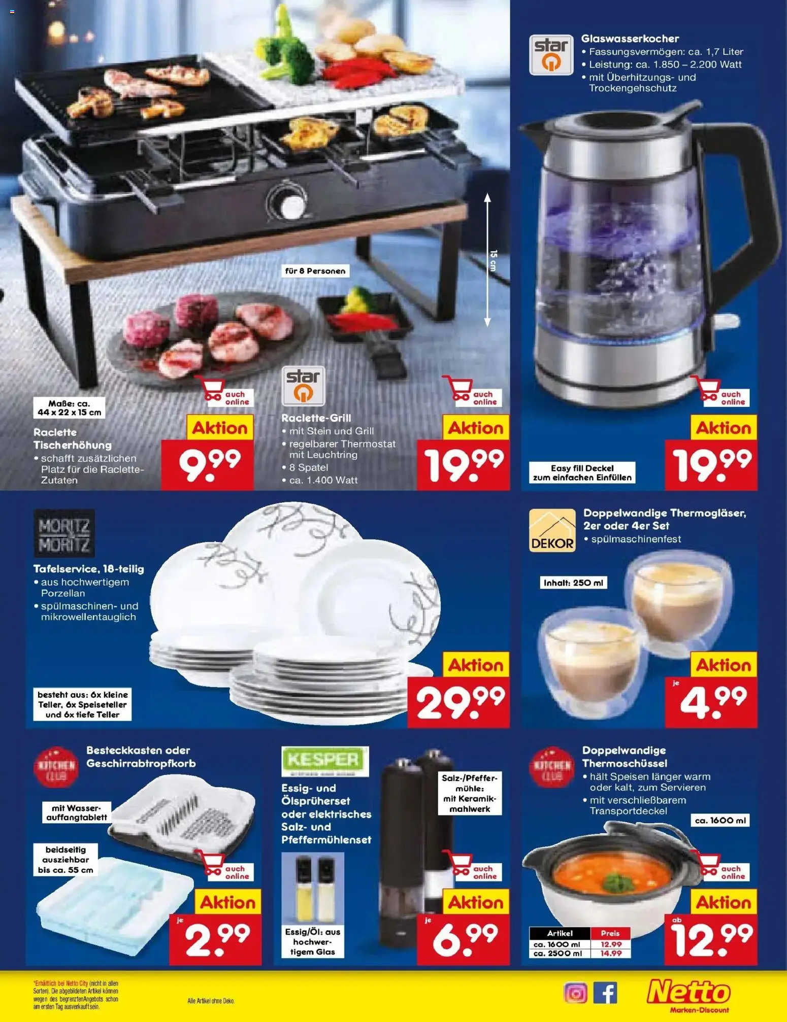 Netto Marken-Discount prospekt Nordhausen	 – gültig ab 15.12.2025 | Seite: 23 | Produkte: Grill, Mühle, Wasser, Salz