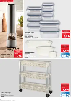 Električni mlinac za sol i papar, Električni mlinac za sol i papar, komad - Pregled kataloga iz trgovine Kaufland, vrijedi od 10.12.2025 | Stranica: 10