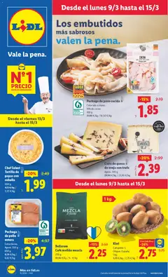 Vista previa Lidl folleto válido desde el 09.03.2026