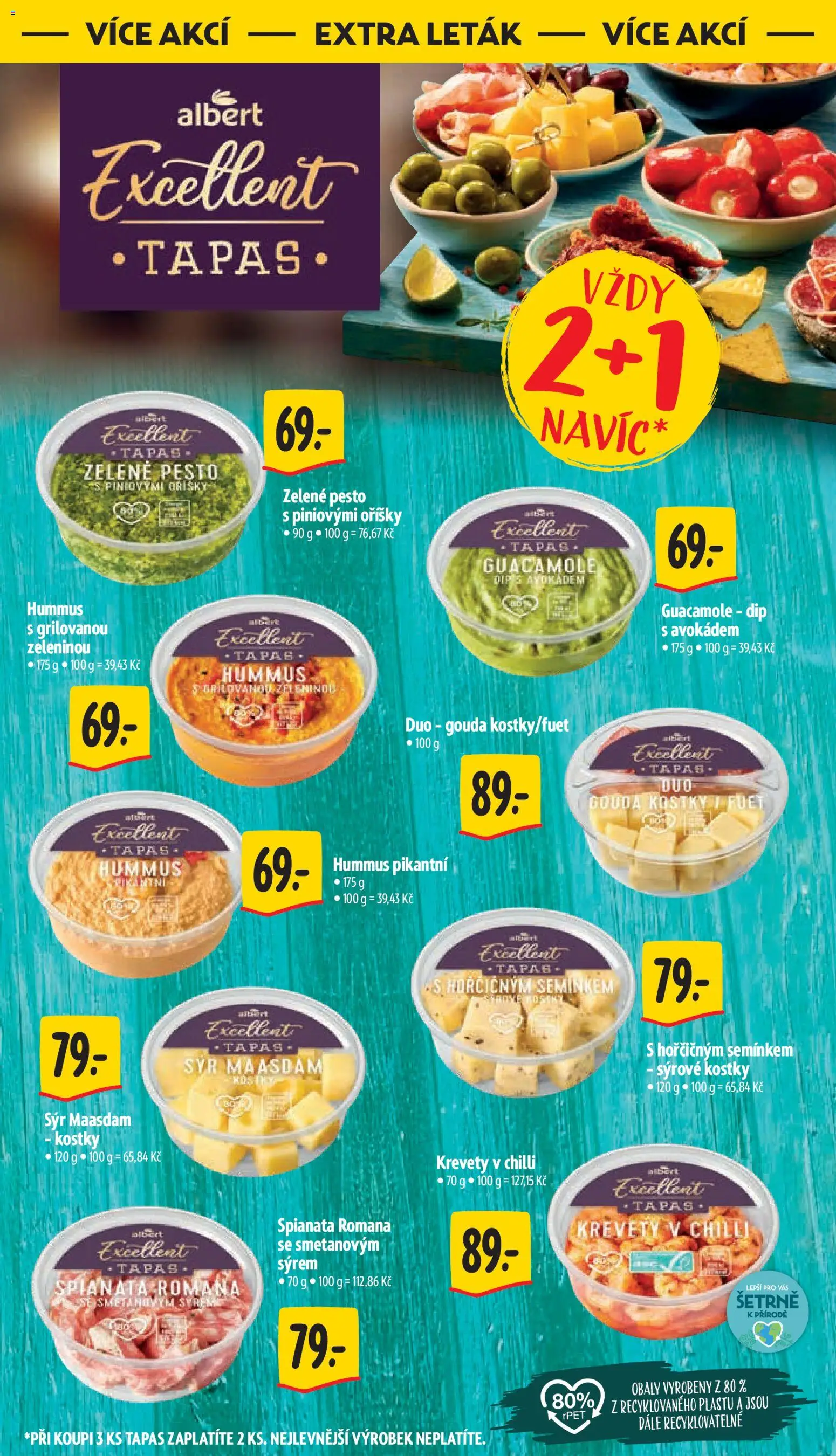 Albert leták - Supermarket od 29.10.2025 | Strana: 41 | Produkty: Pesto, Fuet, Guacamole, Krevety