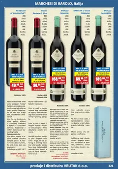 Vrutak - Katalog - Pregled kataloga iz trgovine Vrutak, vrijedi od 01.11.2025 | Stranica: 221 | Proizvodi: Miris, Vino, Džem
