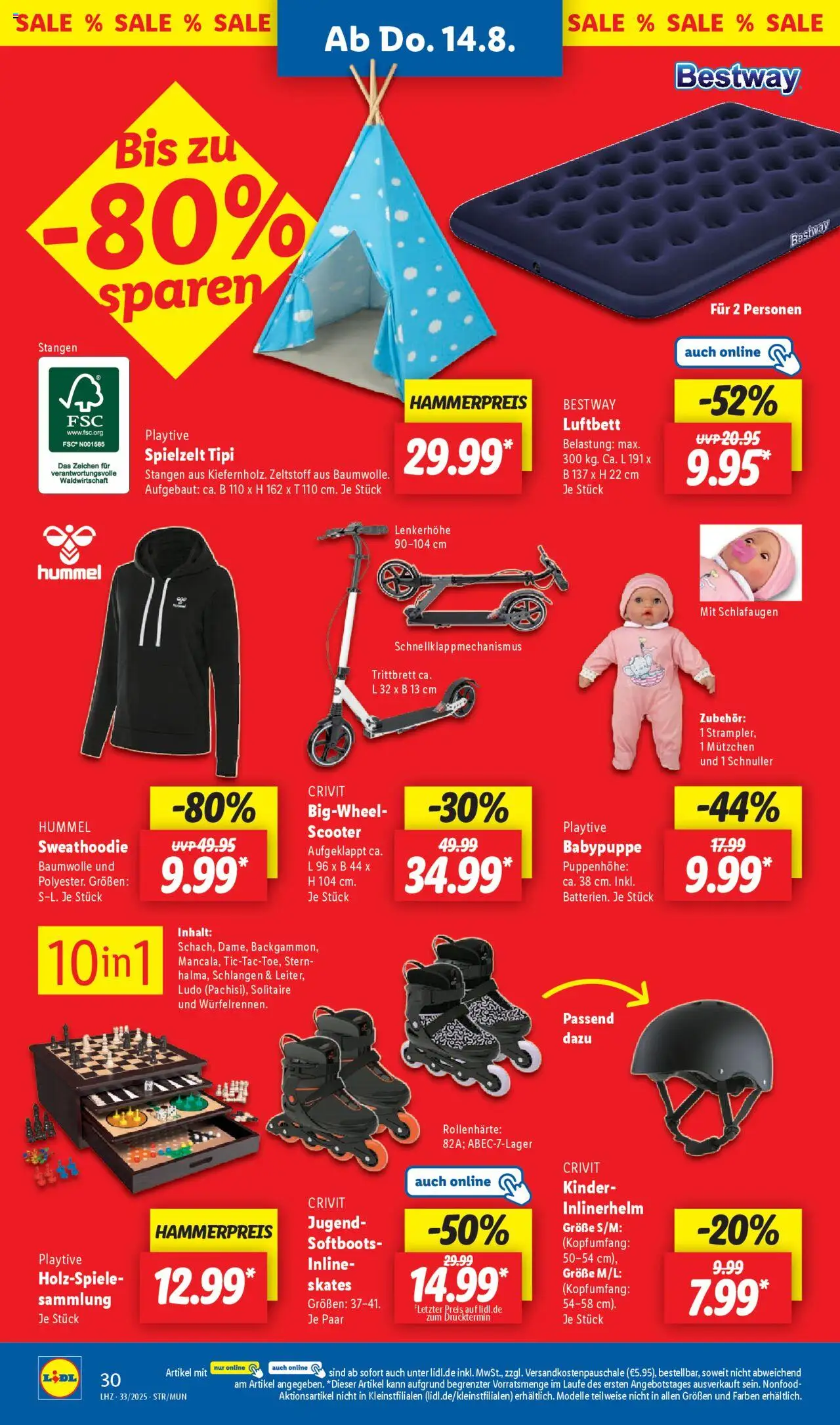 Lidl Prospekt München - gültig ab dem 11.08.2025 | Seite: 44 | Produkte: Scooter