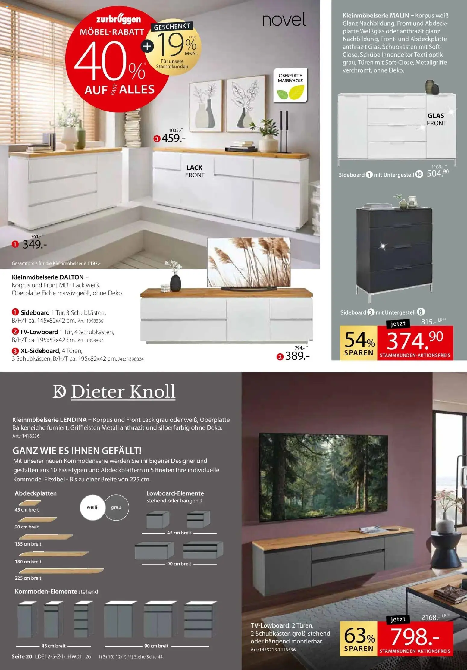 Zurbrüggen - Zurbrüggen: Ihr Einrichtungshaus der Extraklasse – gültig ab 18.01.2026 | Seite: 32 | Produkte: Sideboard