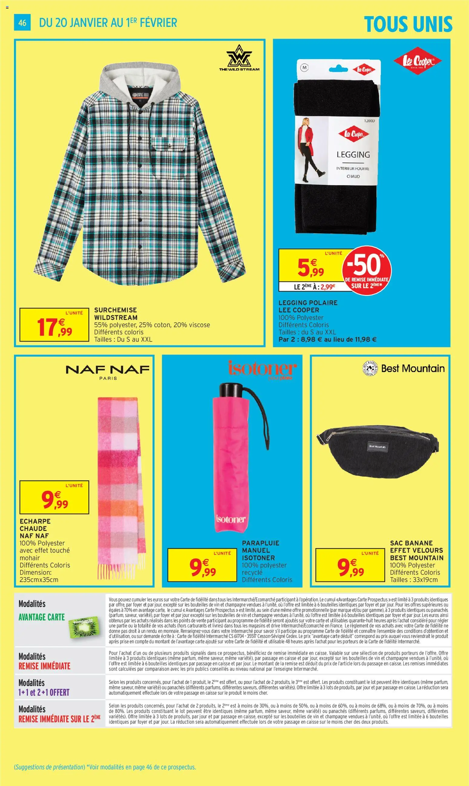 {H1} | Page: 46 | Produits: Écharpe, Champagne, Prise, Leggings