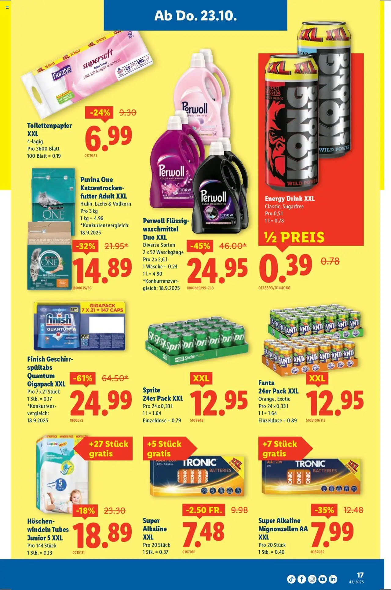 Lidl Aktionen – gültig ab 23.10.2025 | Seite: 17