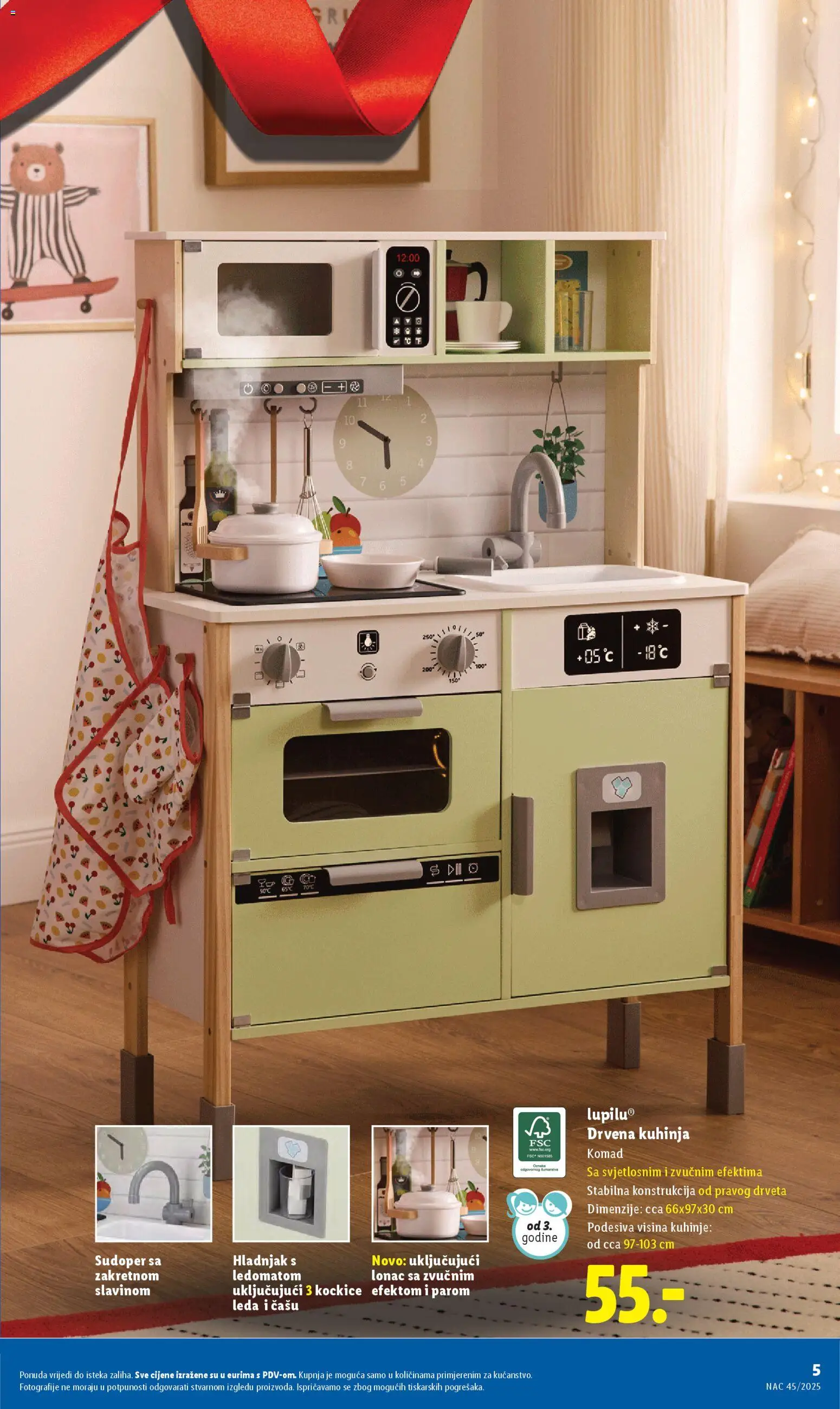 Lidl katalog | vrijedi od 06.11.2025 | Stranica: 4 | Proizvodi: Kuhinja, Lonac, Hladnjak