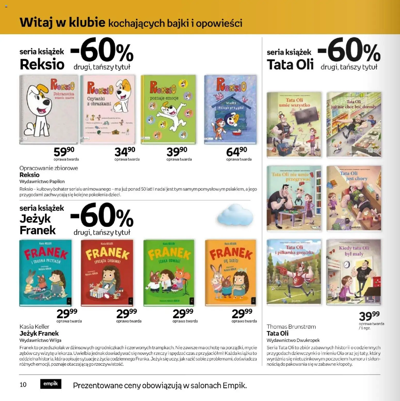 Empik promocje - Festiwal książki dziecięcej od 11.03.2026 | Strona: 10