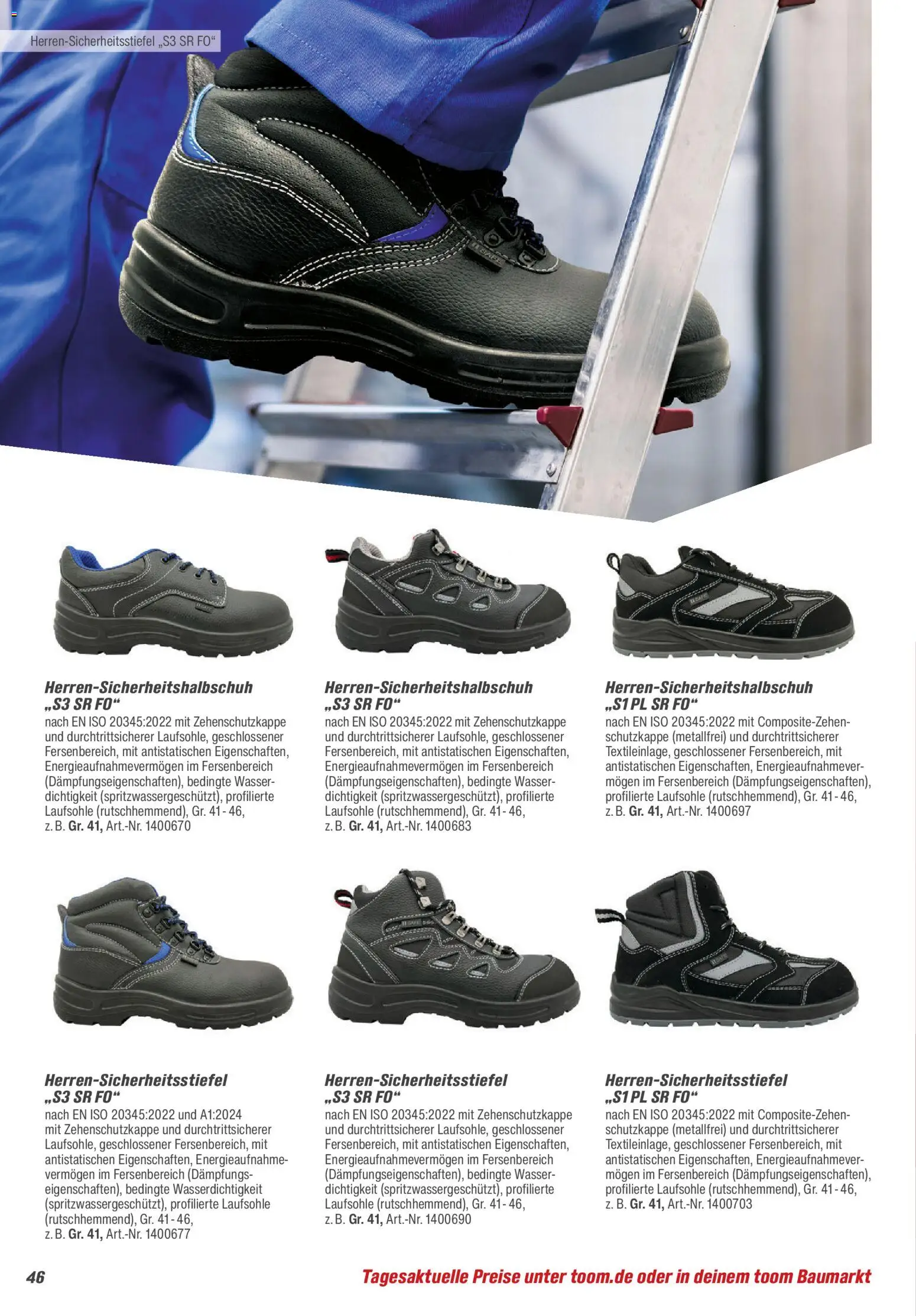 Toom Baumarkt Maschinen & Werkstatt 2026 – gültig ab 01.01.2026 | Seite: 46 | Produkte: Wasser