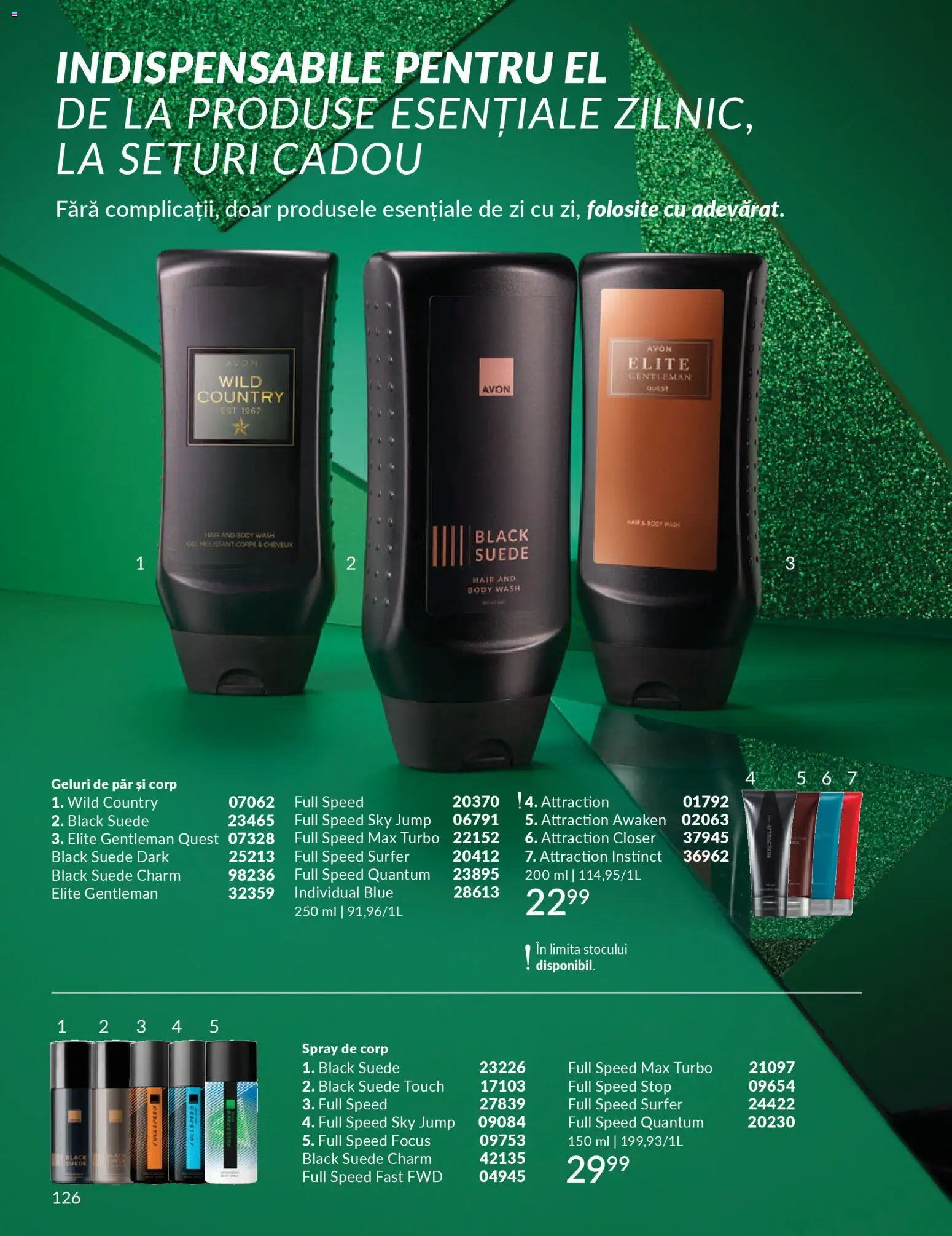 Noul catalog Avon – valabil de la 01.12.2025 | Pagină: 126 | Produse: Body