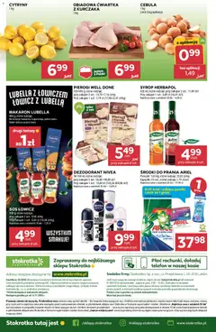 Pogląd oferty "Stokrotka Gazetka" - ważna od 06.11.2025 | Strona: 43 | Produkty: Kapusta, Syrop, Telefon, Dezodorant