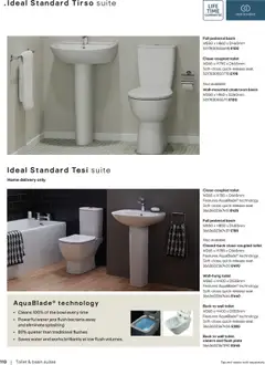 Preview of B&Q - Bathroom collections valid from 25.04.2025 | Page: 110 | Products: Toilet, Bowl