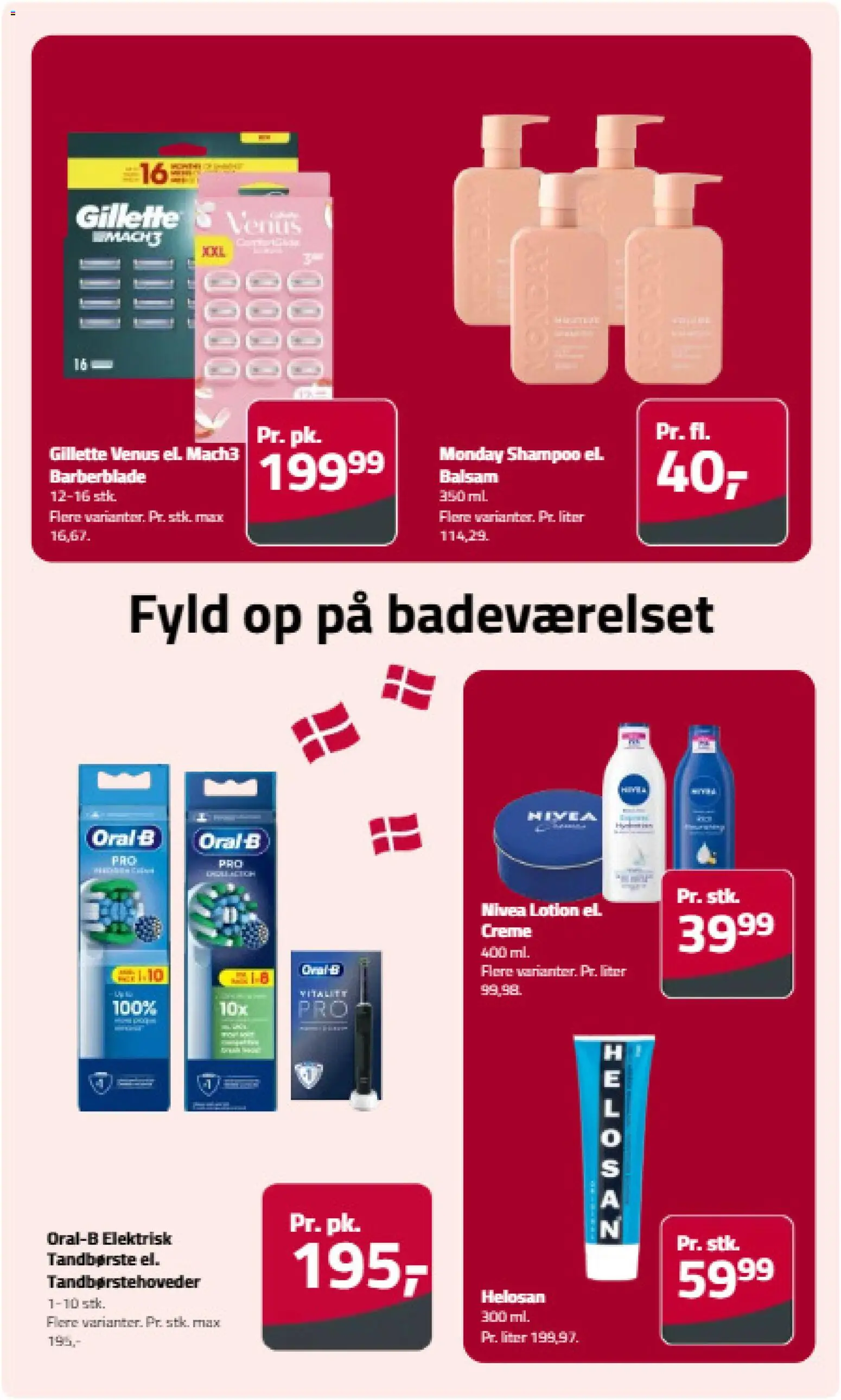 Fleggaard tilbudsavis – gyldig fra 04.03.2026 | Side: 9 | Produkter: Shampoo, Balsam, Creme, Tandbørste