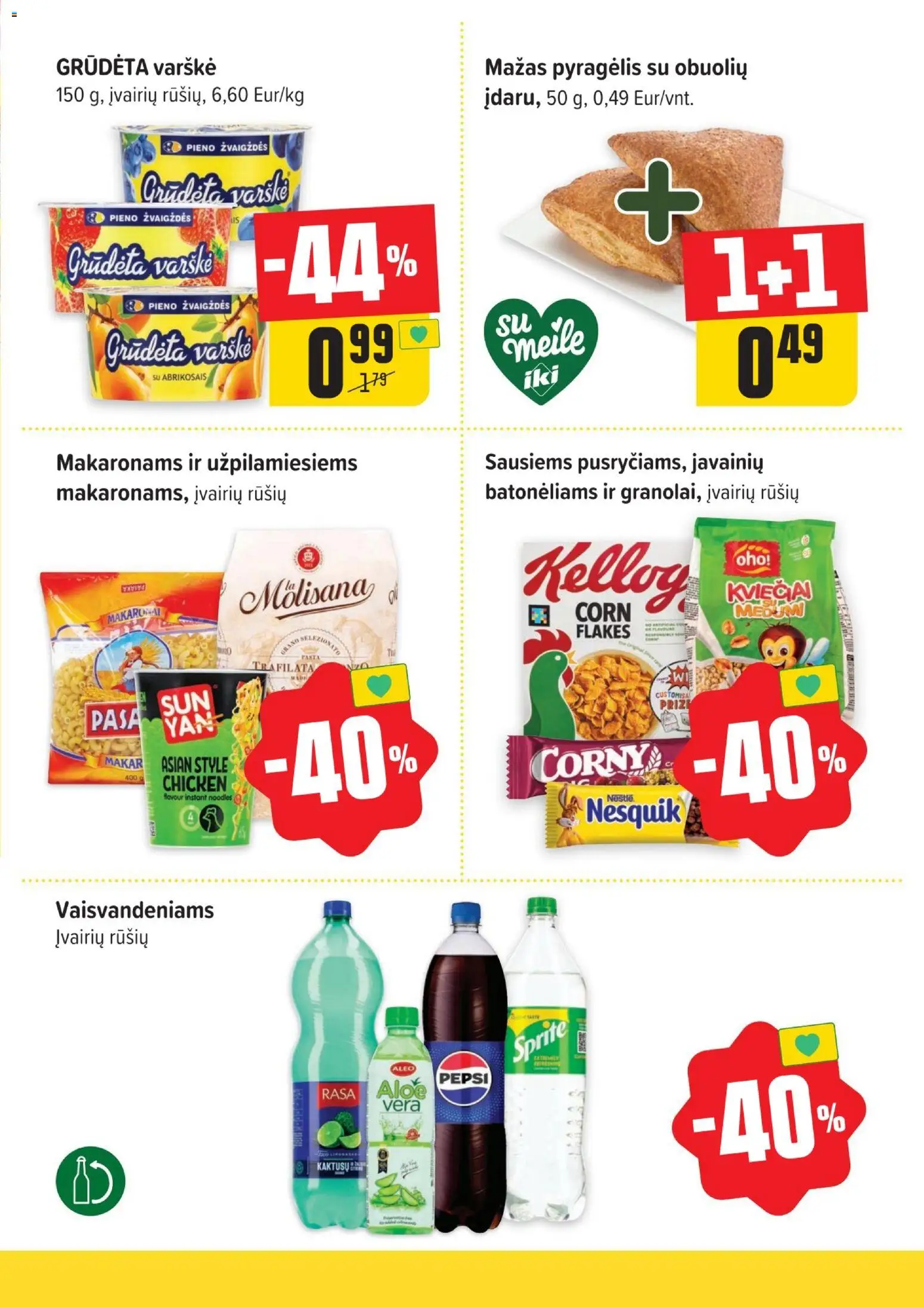 IKI akcijos nuo 27.11.2025 | Puslapis: 4 | Prekių: Varškė