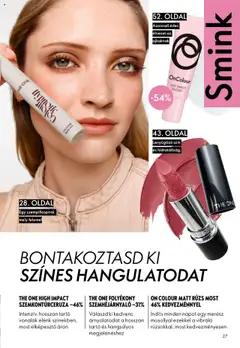 Katalógus Oriflame 2025/14 - amely érvényes a következő dátumtól: 01.10.2025 | Oldal: 27 | Termékek: Smink, Rúzs