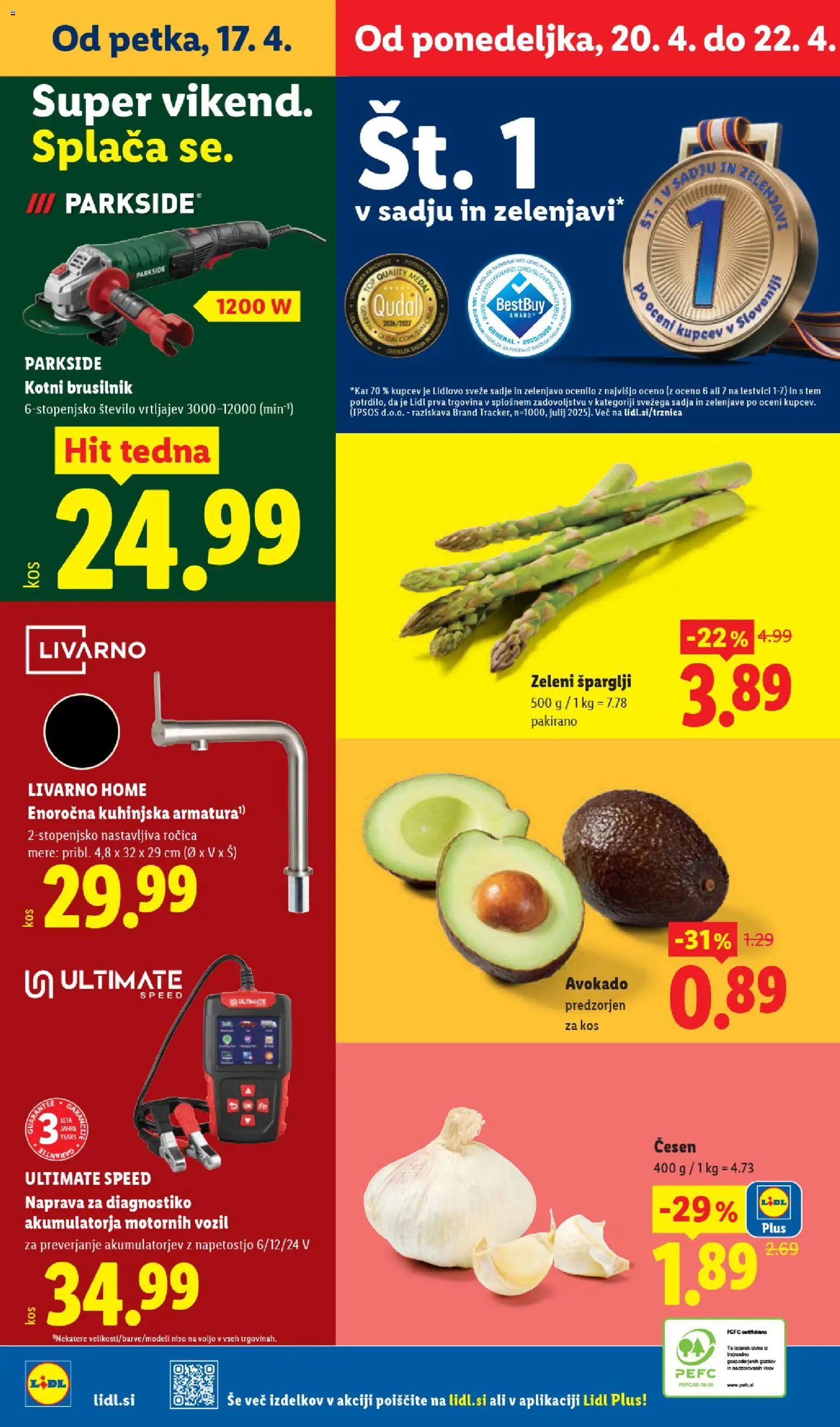 Novi Lidl katalog ponudbe – veljaven od 16.04.2026 | Stran: 62