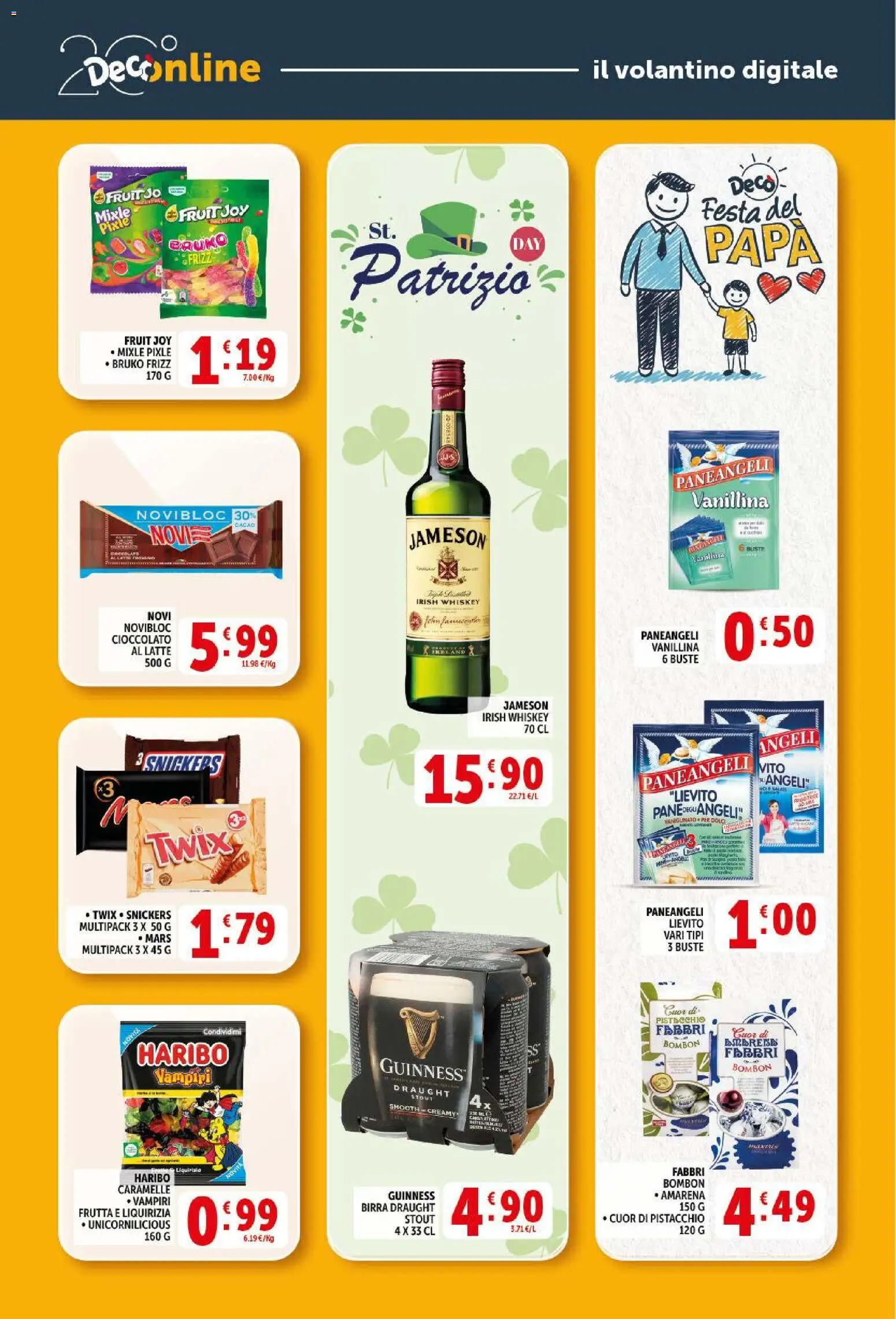 Volantino Decò del 17.03.2026 | Pagina: 31 | Prodotti: Pane, Cioccolato, Frutta, Amarena