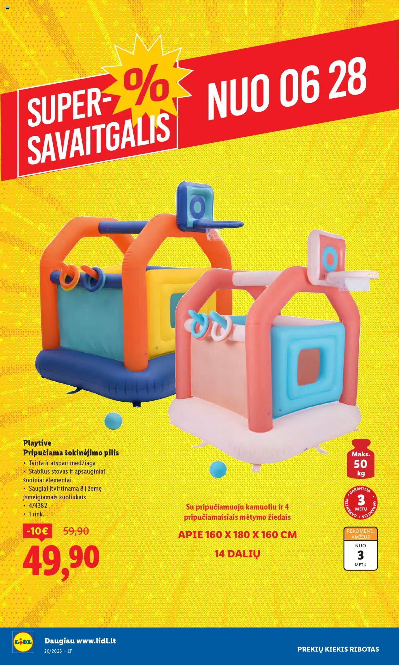 LIDL leidinys - Ne maisto prekių pasiūlymai│galioja nuo 23.06.2025 | Puslapis: 42 | Prekių: Stovas