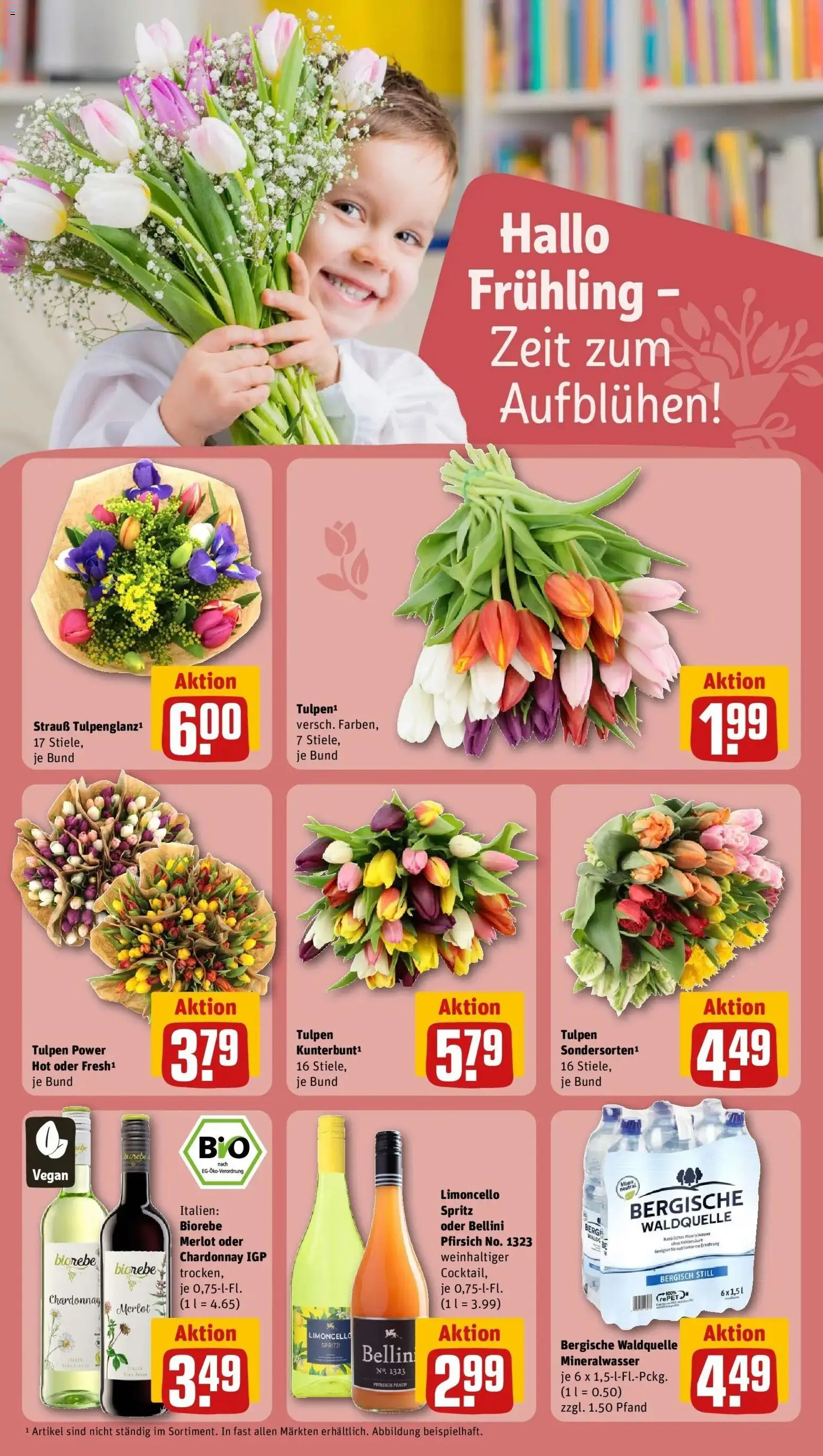 Rewe Prospekt Köln / Neustadt-Nord	 – gültig ab 15.03.2026 | Seite: 16 | Produkte: Merlot, Mineralwasser, Pfirsich, Limoncello