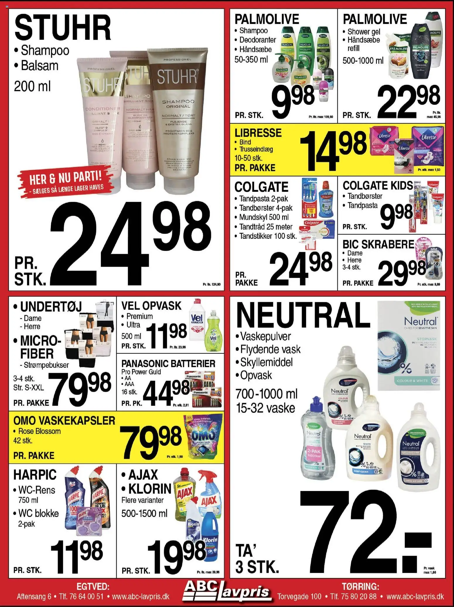 Abc Lavpris tilbudsavis – gyldig fra 12.11.2025 | Side: 8 | Produkter: Balsam, Vaskepulver, Strømpebukser, Tandtråd