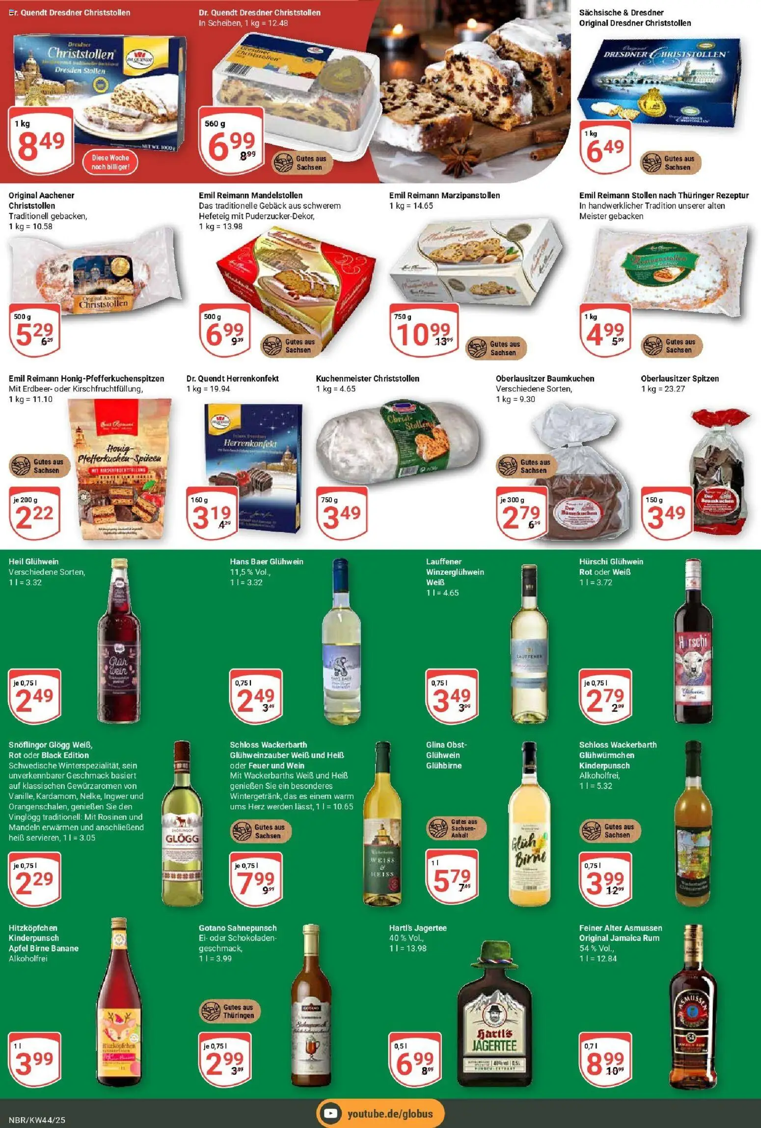 Globus prospekt Neubrandenburg	 – gültig ab 26.10.2025 | Seite: 19 | Produkte: Äpfel, Rosinen, Obst, Wein