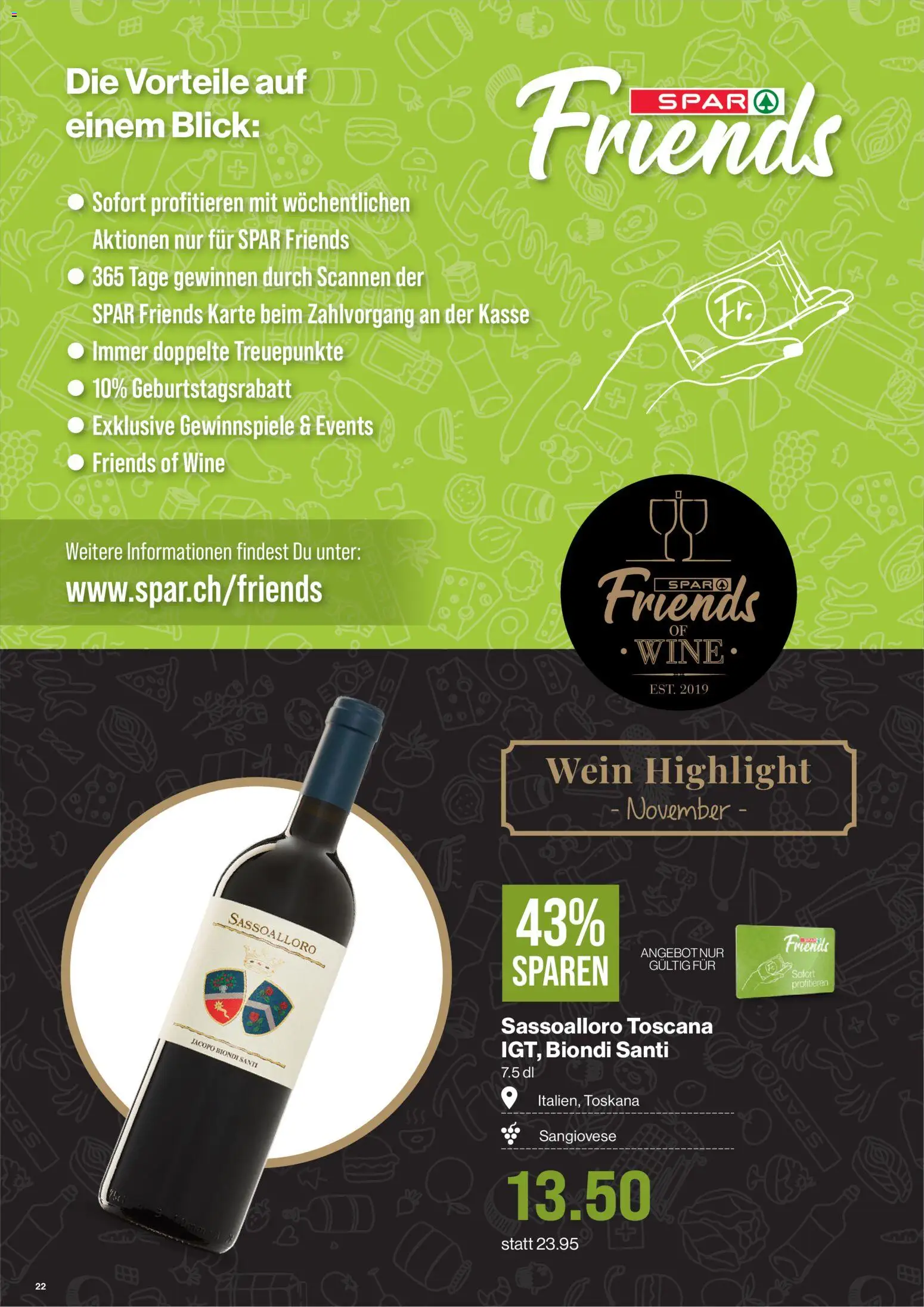 SPAR - Black Friday – gültig ab 27.11.2025 | Seite: 22 | Produkte: Wein