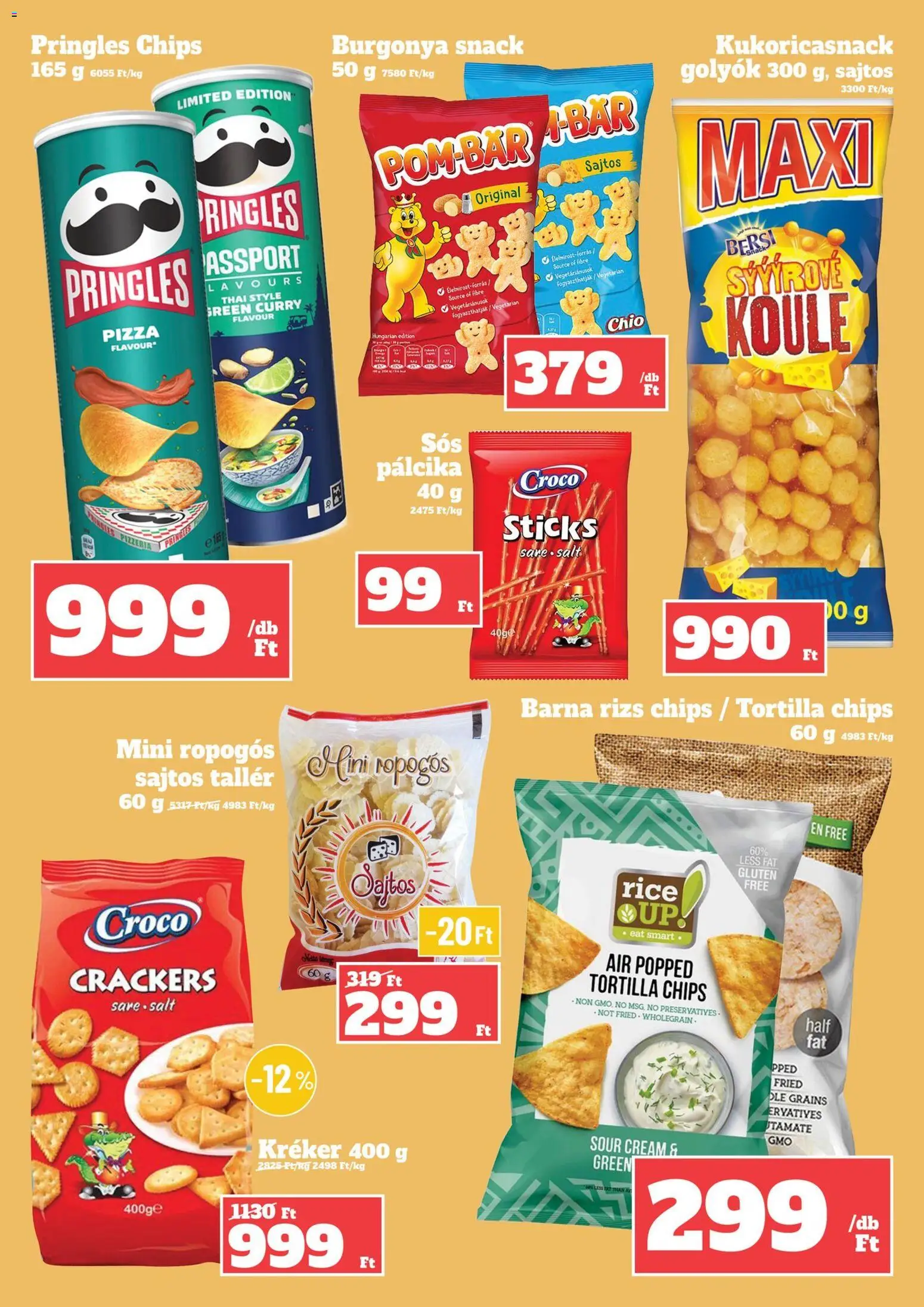 Family Diszkont akciós ujság - amely érvényes a következő dátumtól: 26.03.2026 | Oldal: 10 | Termékek: Sajtos tallér, Chips, Burgonya, Kréker