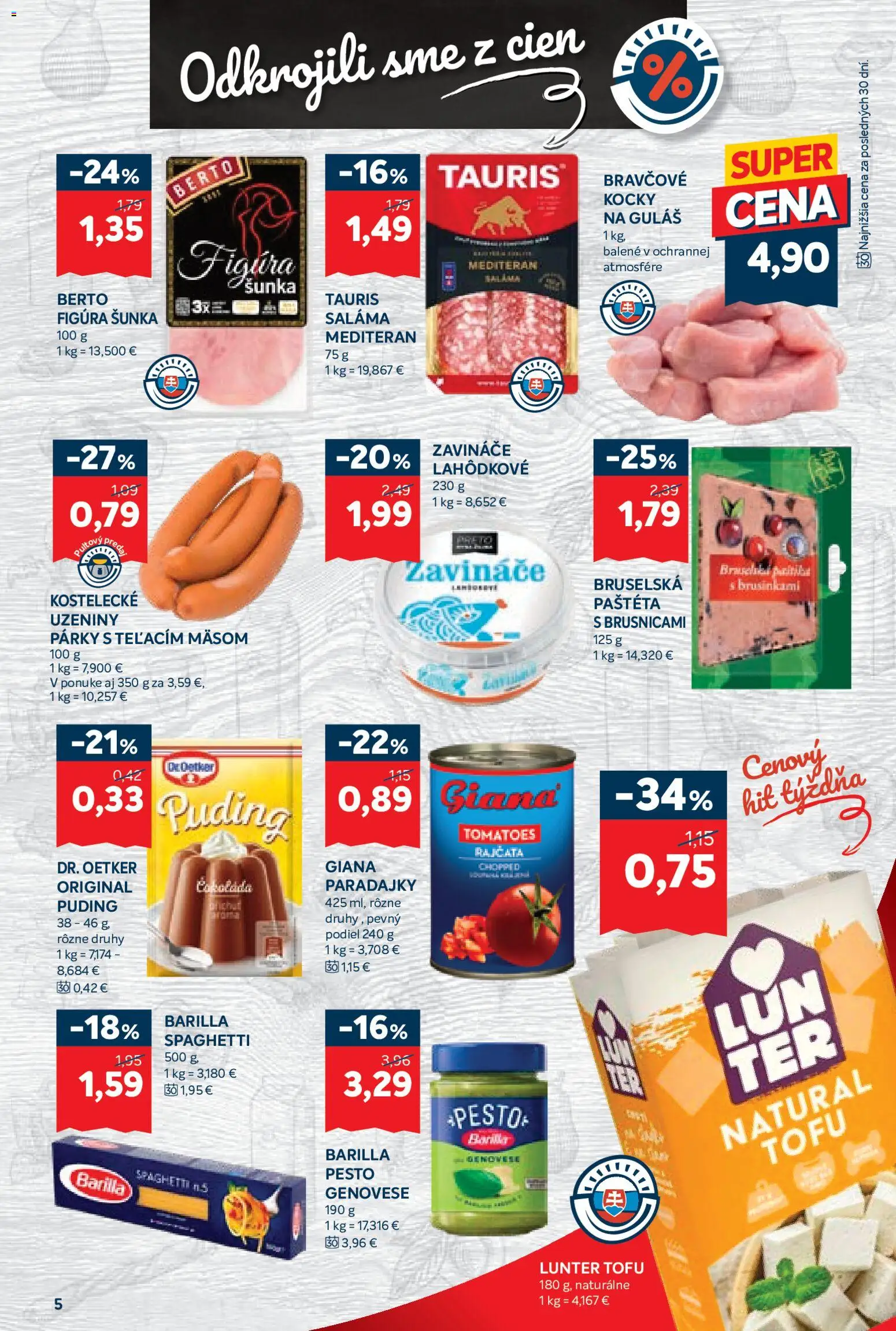 Nové Kraj akcie – leták je platný od 12.03.2026 | Strana: 9 | Produkty: Saláma, Šunka, Paradajky, Čokoláda