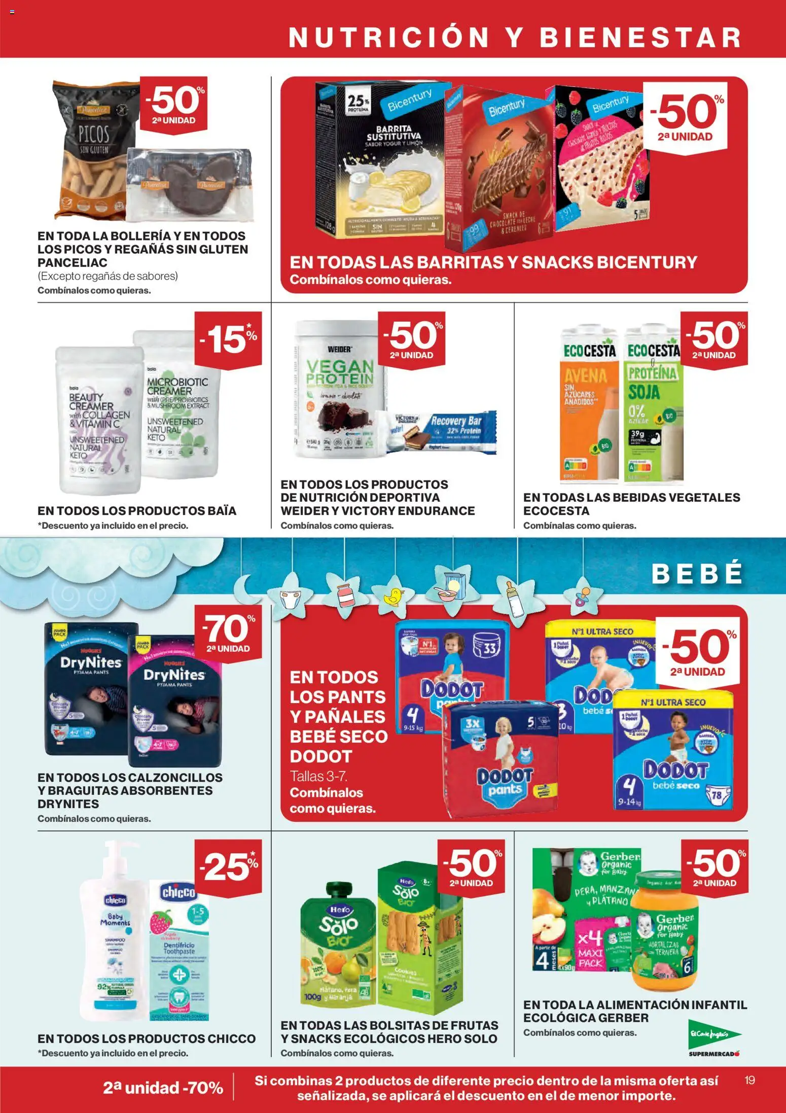 El Corte Inglés ofertas │ válido desde el 12.03.2026 | Página: 19 | Productos: Yogur, Chocolate