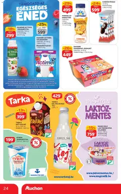 Auchan Akciós újság - amely érvényes a következő dátumtól: 09.10.2025 | Oldal: 24