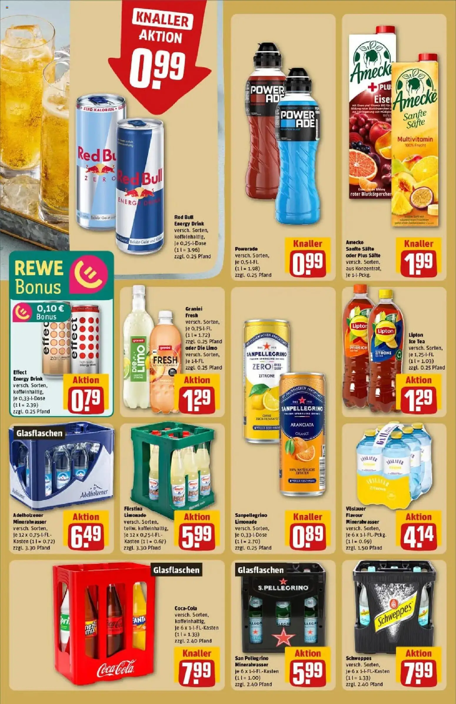 Rewe prospekt Friedrichsdorf	 – gültig ab 26.01.2026 | Seite: 16 | Produkte: Red bull, Fanta, Schweppes, Powerade