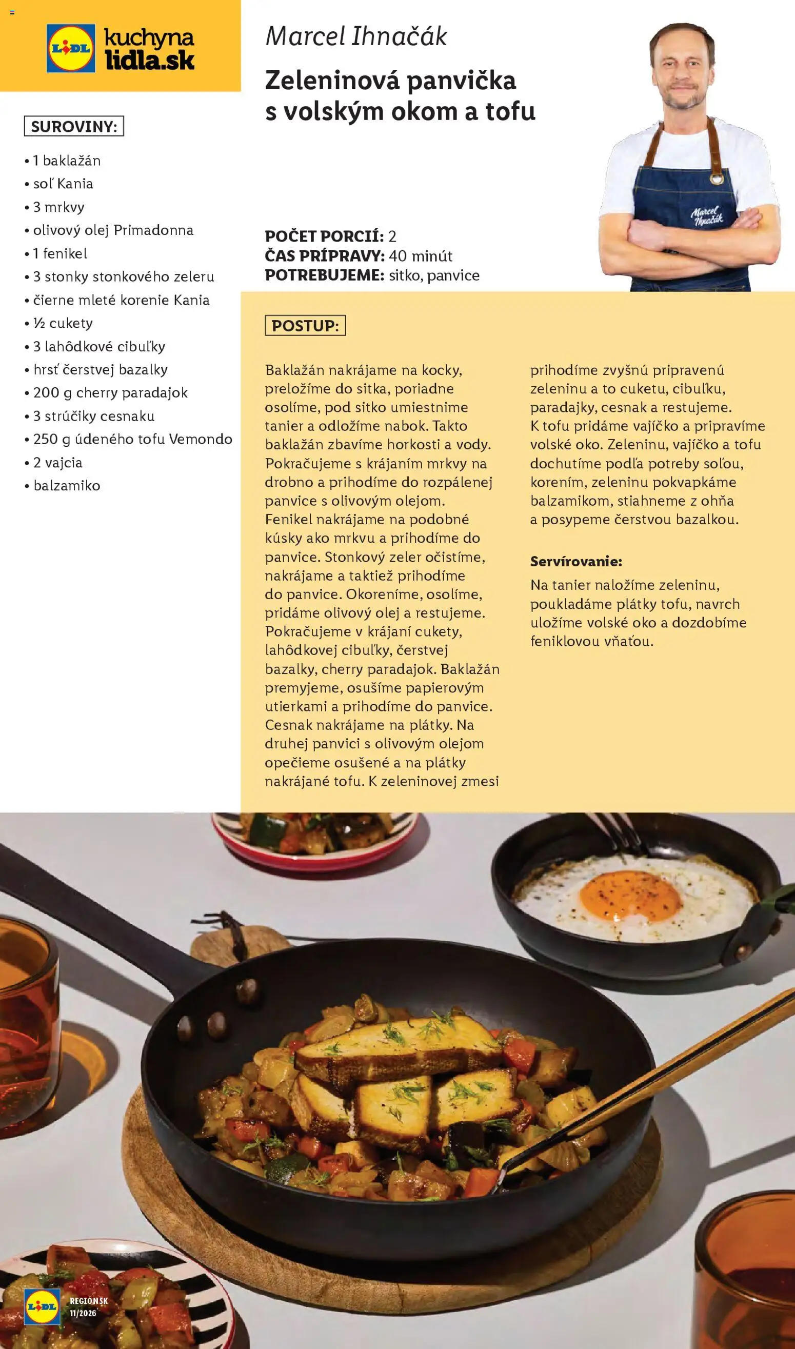 Nové Lidl akcie – leták je platný od 12.03.2026 | Strana: 98 | Produkty: Kuchyňa, Vajcia, Olej, Tofu