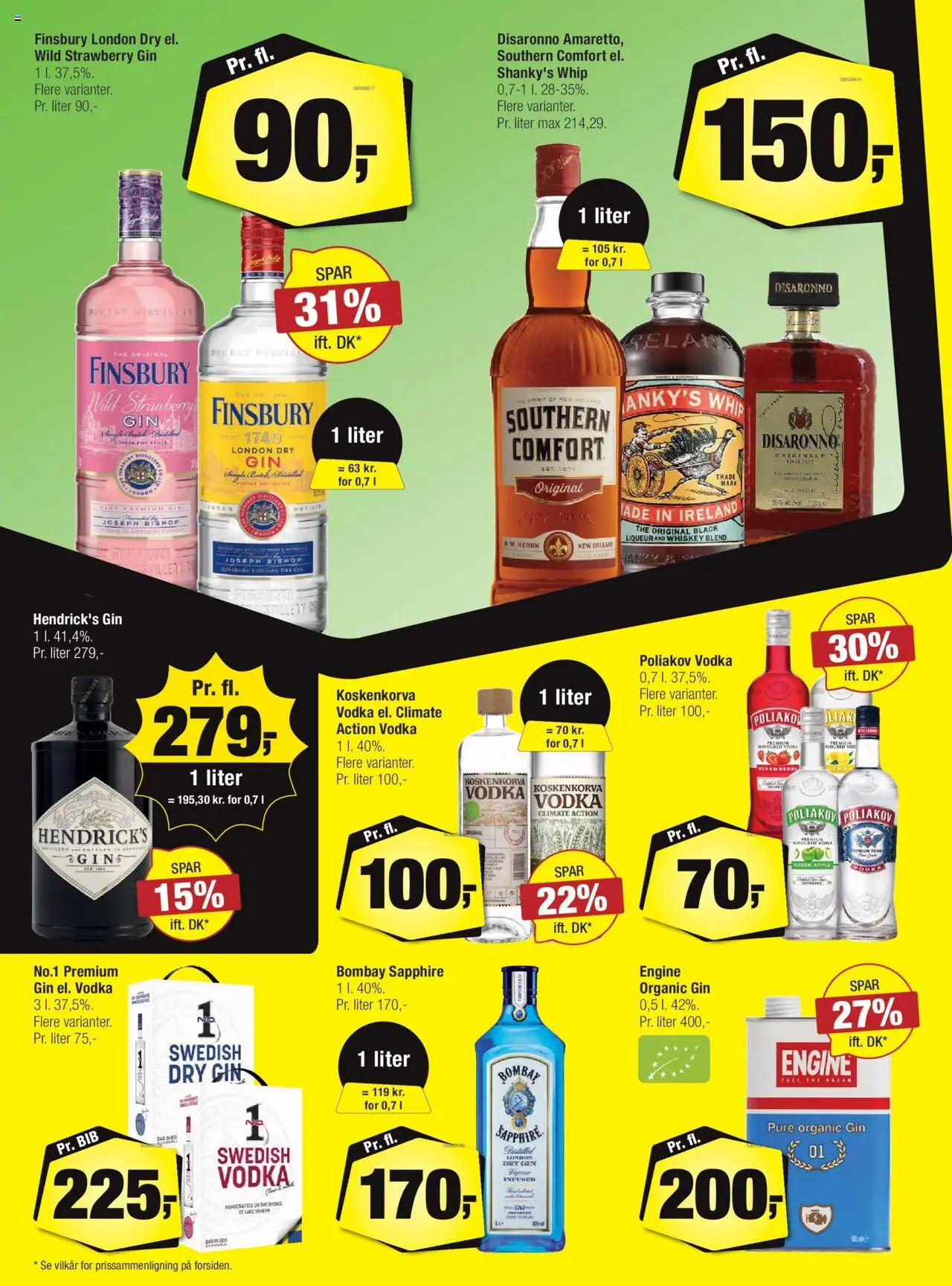 Calle tilbudsavis – gyldig fra 08.10.2025 | Side: 19 | Produkter: Gin, Vodka