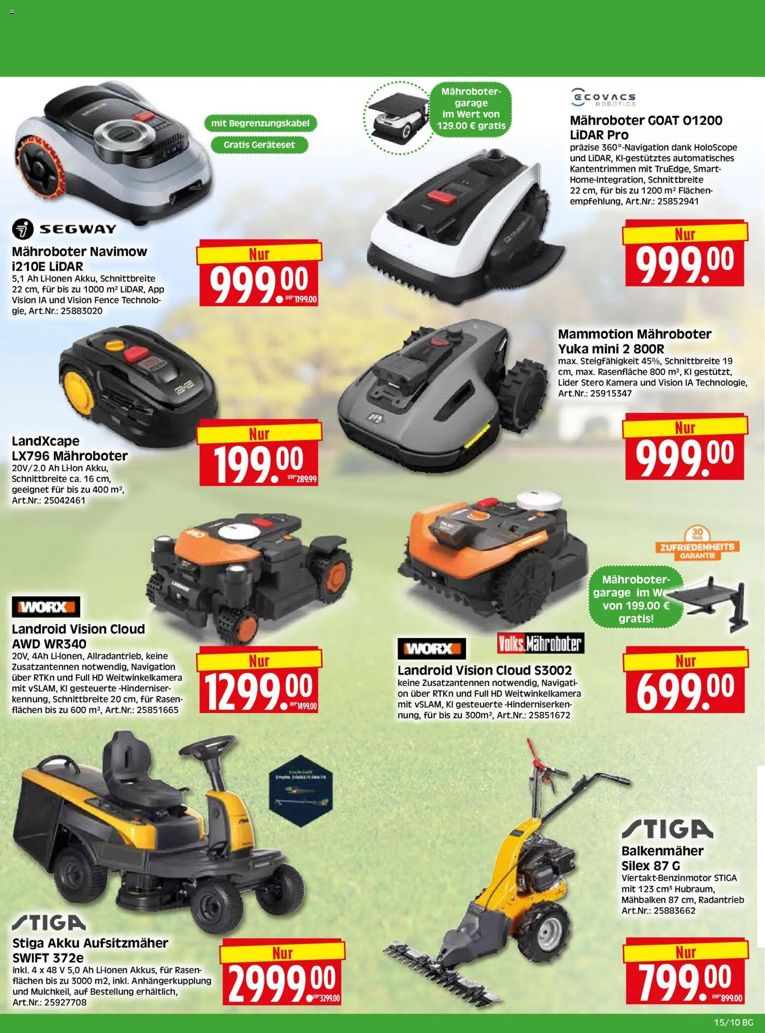 HERKULES - Bau & Garten – gültig ab 07.04.2026 | Seite: 10 | Produkte: Kamera, Navigation